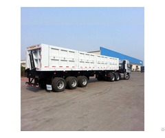 Side Dump Semi Trailer 40 Cubic Meter