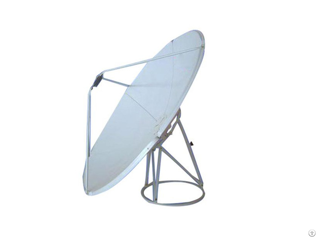 Six Panel Construction Satellite Dish