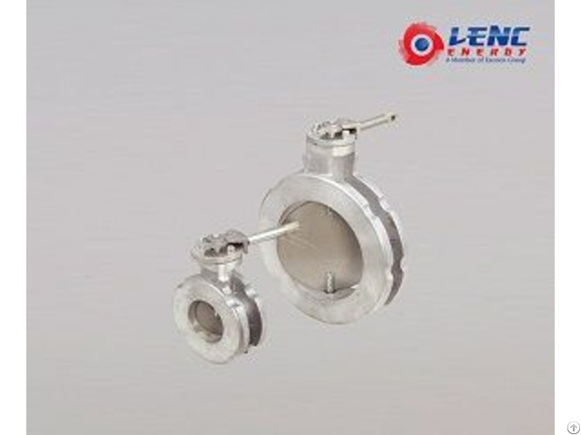 Small Flow Resistance Butterfly Valves Low Torque With 90°
