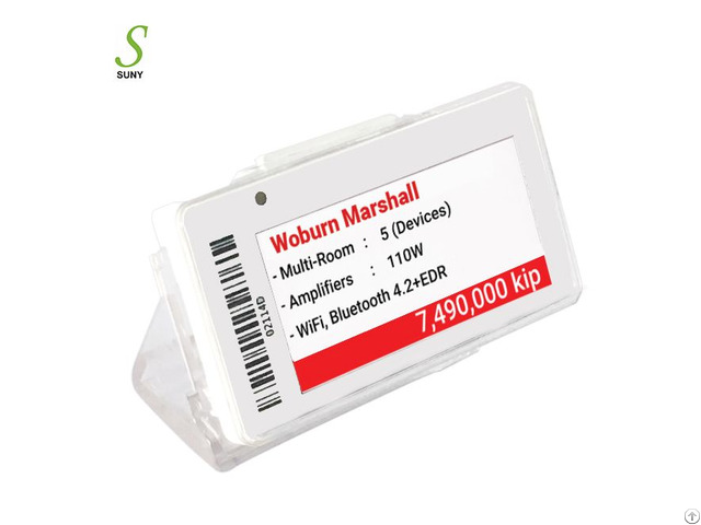 Supermarket E Ink Electronic Price Label With Epaper Eink Display