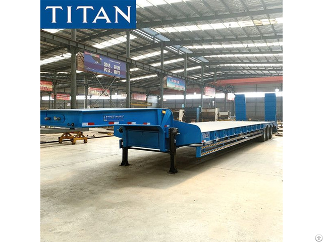 Tri Axle Low Loader Trailer For Sale In Cameroon