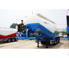 30cbm Pneumatic Dry Bulk Trailer For Dominica