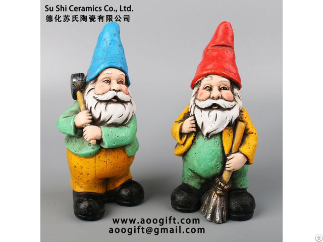 Seven Dwarf Cement Statues Garden Gnomes Statue