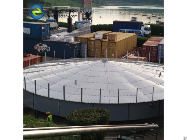 Glass Fused To Steel Biogas Storage Tank