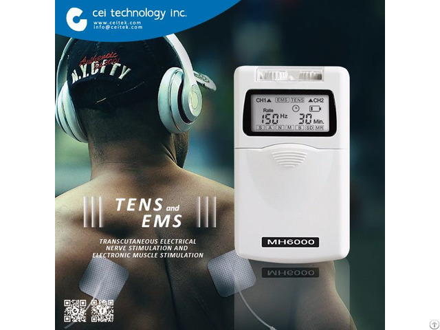 Body Building Portable Tens Ems Muscle Stimulation Device