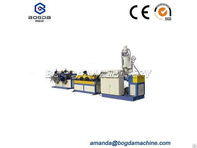 Newly Hdpe Single Wall Corrugated Pipe Making Machine