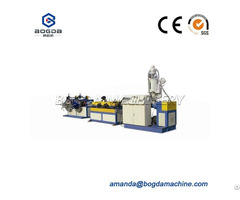 Newly Hdpe Single Wall Corrugated Pipe Making Machine