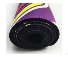Sublimated Suede Yoga Mat
