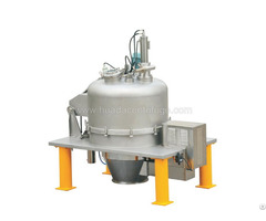 Vertical Bottom Discharge Scraper Centrifuges With Pulling Bag
