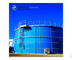 Superior Corrosion Resistance Glass Fused To Steel Tanks For Water Storage