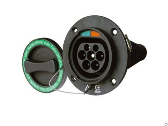 Electric Vehicle Ac Pile End Charging Socket