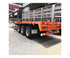 Flatbed Trailer For Sale 53ft 3 Axle In Namibia