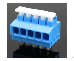 Spring Terminal Block In 3 81mm Pitch Dual Row Pin Kf235