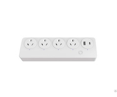 Australia Standard Tuya Multi Outlet Socket With 2 Usb Cable Length 1 8m