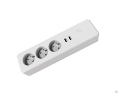 France Type Tuya Multi Outlet Socket