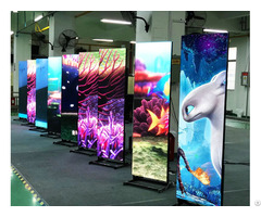 High Brightness Portable Cloud Led Poster Screen