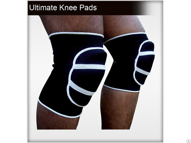 Knee Pads Red Black