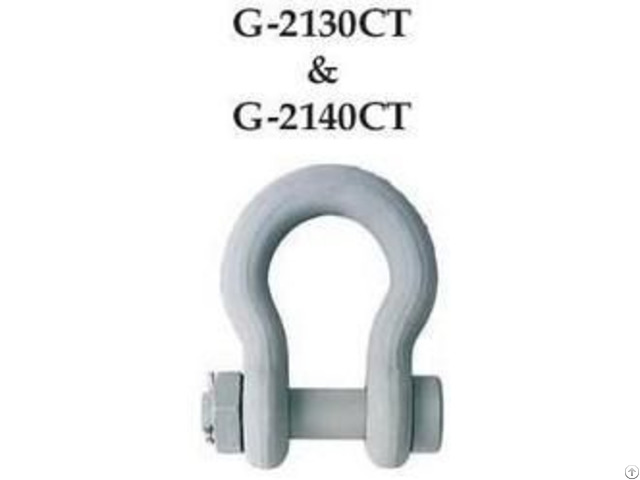 Crosby 2130 Ct Bolt Type Alloy Cold Tuff Anchor Shackle