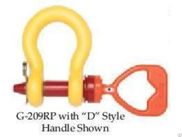 Crosby G 209 Rp Subsea Shackles With D Or F Style Handle