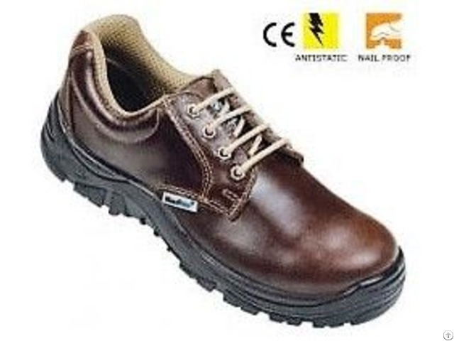 Vaultex Brown Safety Shoes