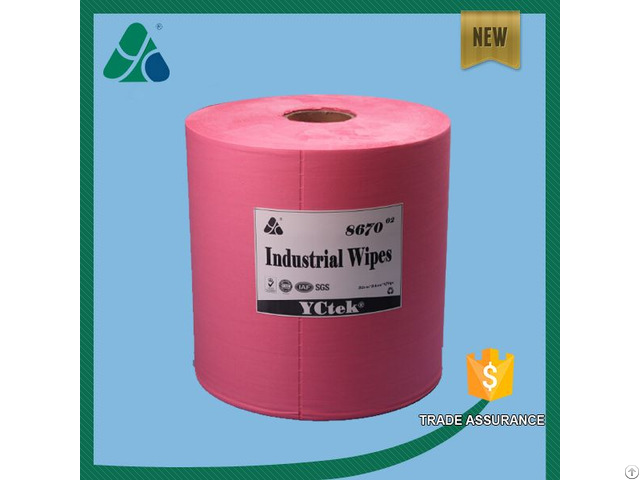 X70 Wood Pulp Polypropylene Cleaning Wipes