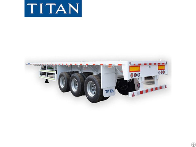 Tri Axle Container And Sidewall Trailer For Sale In Ghana