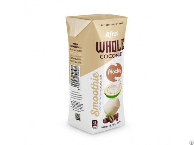 Whole Mocha Coconut Smoothie 200ml Aseptic