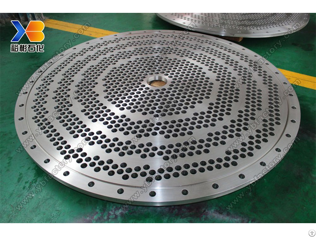 Customized Cnc Machining Forging Steel Tube Sheet Tubesheet For Heat Exchanger