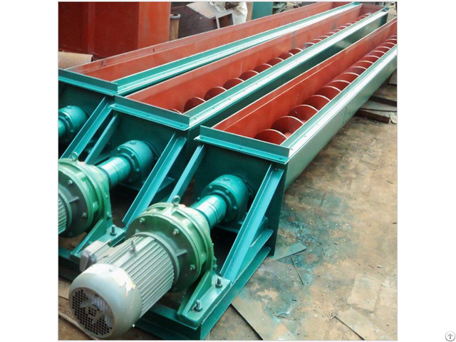 China Supplier Best Capacity Automatic Control Screw Conveyor For Cement