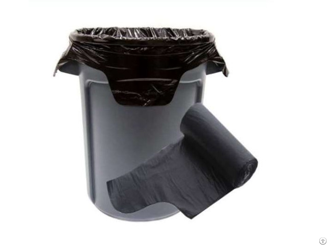 Plastic Garbage S Shaped Handle Bags