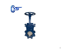 Dn 50 600mm Rising Stem Knife Gate Valve