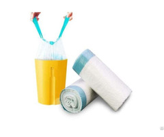 Plastic Drawstring Garbage Bags Trash Can Liner