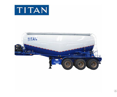 Tri Axle 35cbm Cement Tank Trailer For Sale In Nigeria