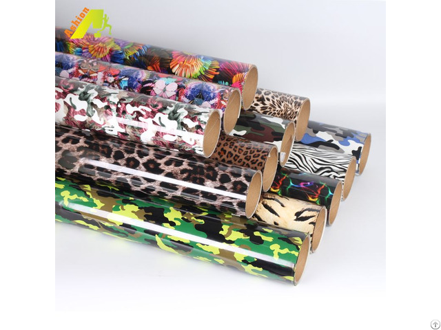 Leopard Camo Roll Heat Transfer Vinyl Adhesive Film