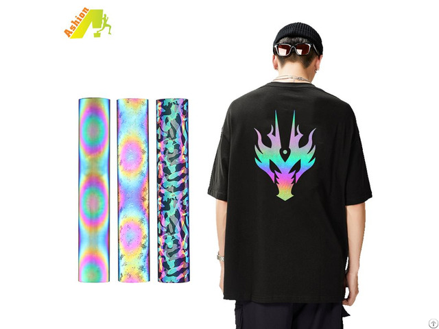 Rainbow Magic Color Reflective Heat Transfer Vinyl Film