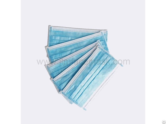 Non Woven Disposable Face Mask 3 Ply