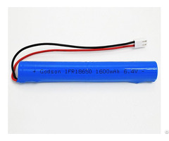 Lifepo4 Ifr 18650 1600mah 6 4v