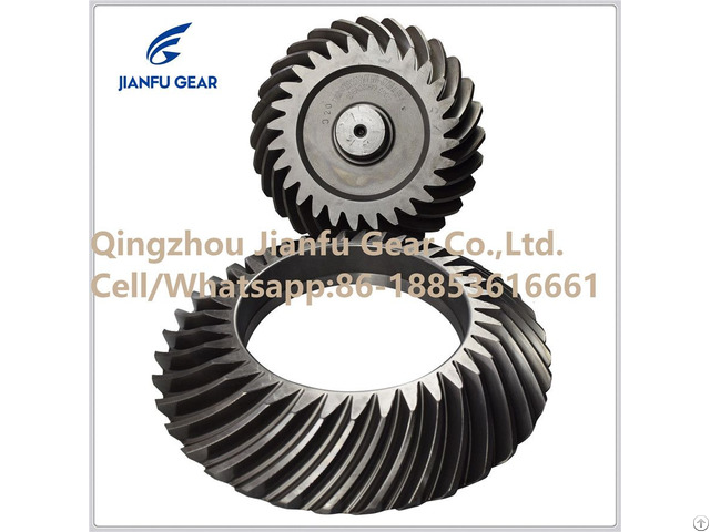 Finished Spiral Bevel Gears Supplier For Driving Axle Parts