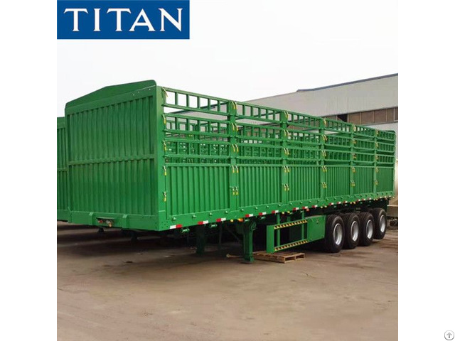 Fence Semi Trailer With Removable Walls For Sale In Zimbabwe