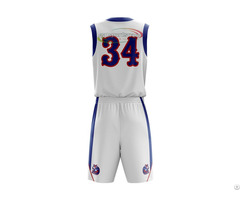 Custom Basketball Jersey Sublimation Printing Uniforms Set