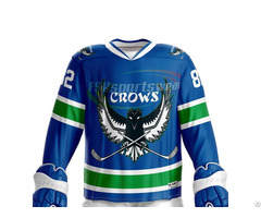 China Wholesale Sublimation College Hockey Jerseys Custom Made