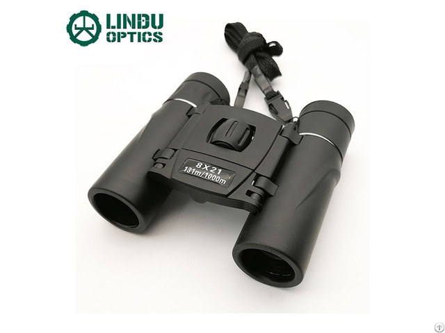 Lindu Optics Cmpact And Light Weight Mini 8x Hunting Army Zoom Binoculars