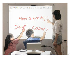 Oway Portable Finger Touch Interactive Whiteboard For Classroom Smart Teaching