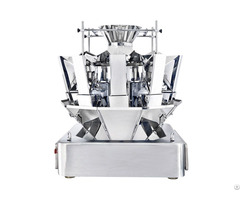 Electric Automatic Weighing Packaging Machine With 10 Head Multihead Weigher For Potato Chips