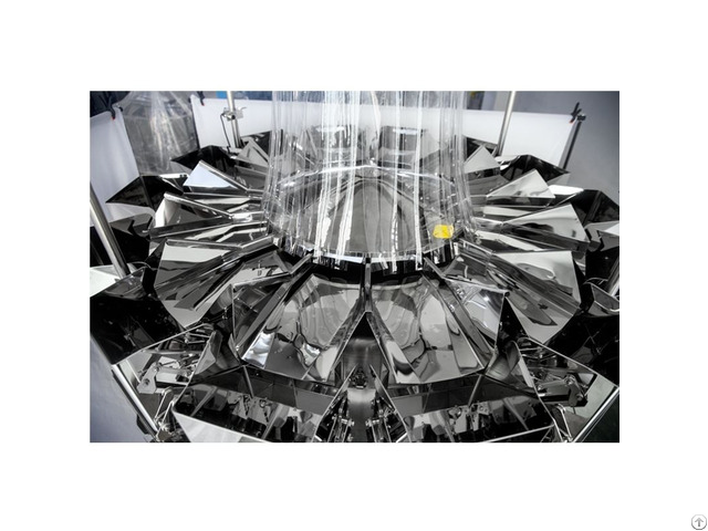 Computer Combined Weigher Packing Machine With Salad Multihead Weighe