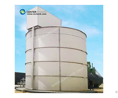 Glass Fused Steel Wastewater Storage Tanks High Resistance To Corrosive Attack And Abrasion