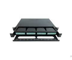 1u Rack Mount High Density Slide Out Fibre Patch Panel Up To 4x Fhd Cassettes