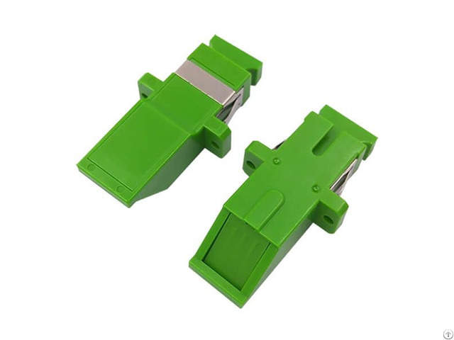 Inner Shutter Sc Apc Fiber Optic Adapter