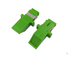 Inner Shutter Sc Apc Fiber Optic Adapter