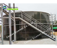 Enamelled Glass Anaerobic Sludge Digestion 200 000 Gallon Water Tank